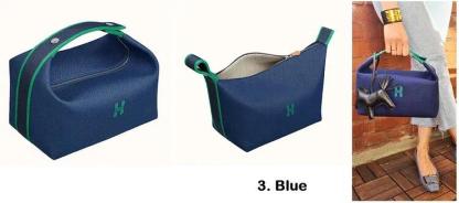 【HERMES】 《ブリッドアブラック》 GM サイズ ポーチ